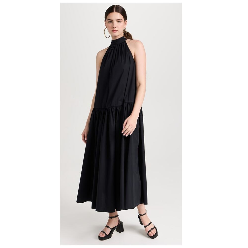 NEW STAUD Marlowe Midi Dress Size XS